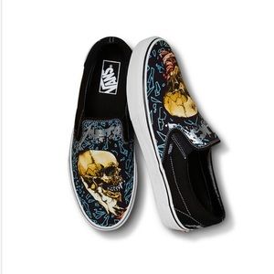 Metallica Sad But True Vans Slip Ons